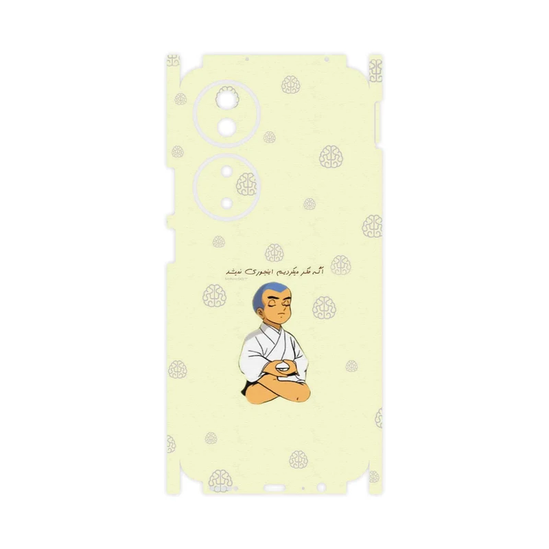 برچسب پوششی ماهوت مدل Ikkyu-san-FullSkin مناسب برای گوشی موبایل آنر X7b