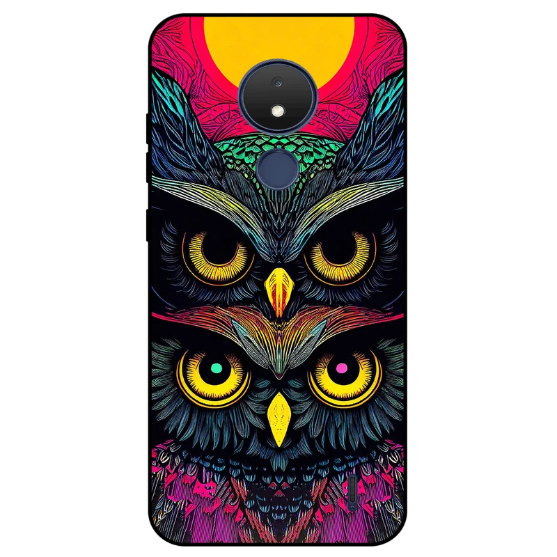 کاور مگافون طرح جغد مدل 1904 مناسب برای گوشی موبایل نوکیا C21     