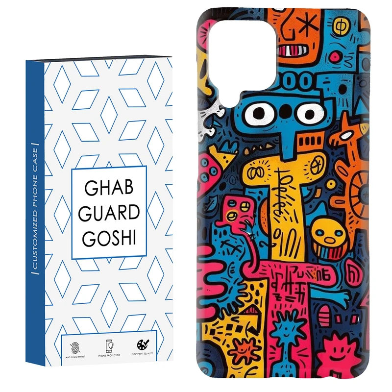 کاور قاب گارد گوشی طرح فانتزی کد Dimo-173 مناسب برای گوشی موبایل سامسونگ Galaxy A12 / M12