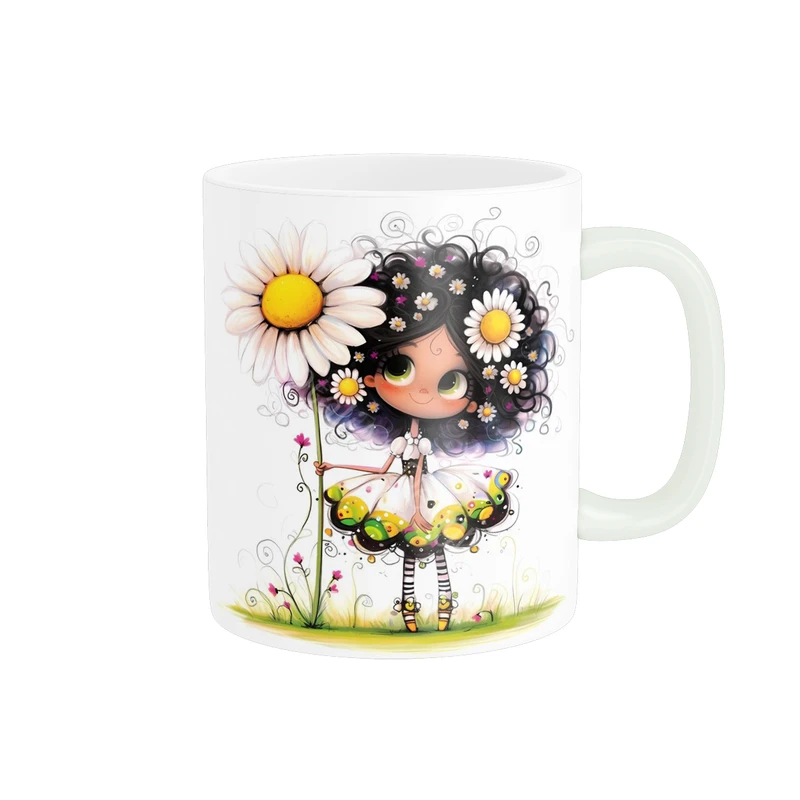 ماگ پاد آفرین طرح دخترک کد 2505