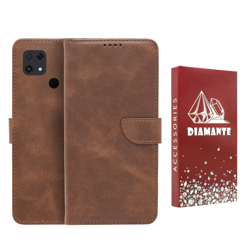 کیف کلاسوری دیامانته مدل Bers Ros مناسب برای گوشی موبایل شیائومی Poco C40