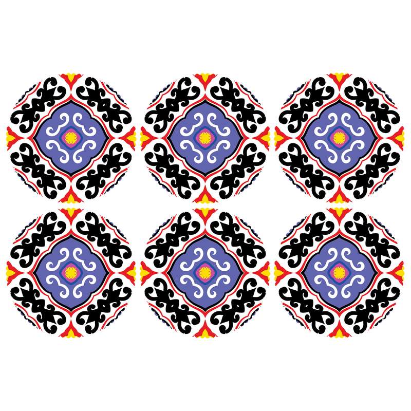 زیر لیوانی مدل C2-42534 بسته 6 عددی زیر لیوانی مدل C2-42534 بسته 6 عددی