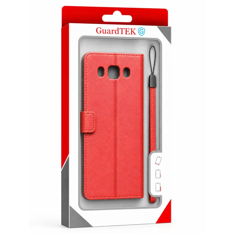 کیف کلاسوری گاردتک مدل  Flip cover strap مناسب برای گوشی موبایل سامسونگ Galaxy J710 به همراه بند