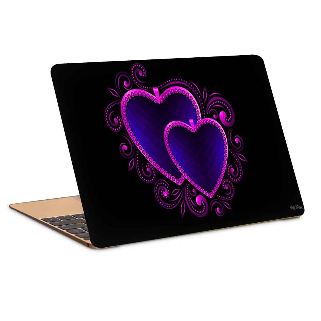 استیکر لپ تاپ طرح love heart 49کد c-485مناسب برای لپ تاپ 15.6 اینچ