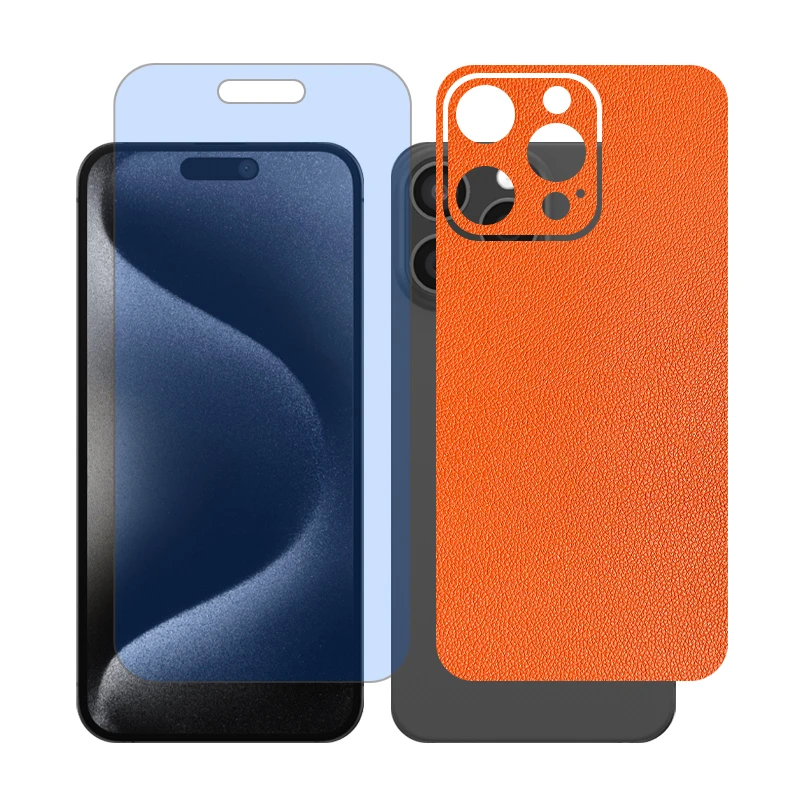 محافظ صفحه نمایش بلو کات گلس مدل Together مناسب برای گوشی موبایل اپل iPhone 15 Pro Max به همراه برچسب پوششی پشت گوشی