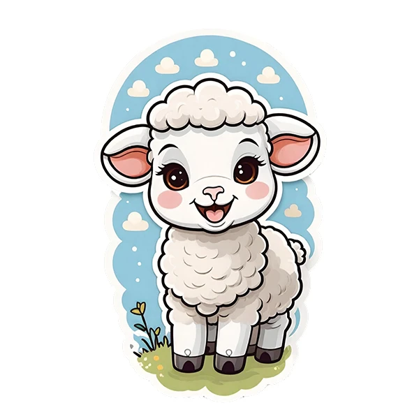 استیکر پارچه و لباس پاد آفرین طرح کارتونی کد 4752