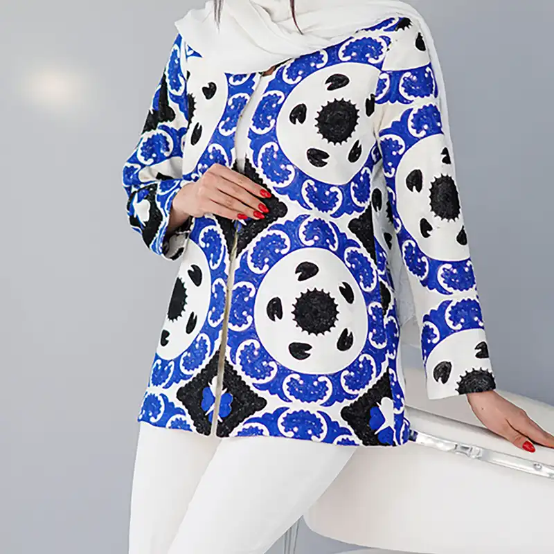 مانتو زنانه السانا مدل فرخنده کد 172067