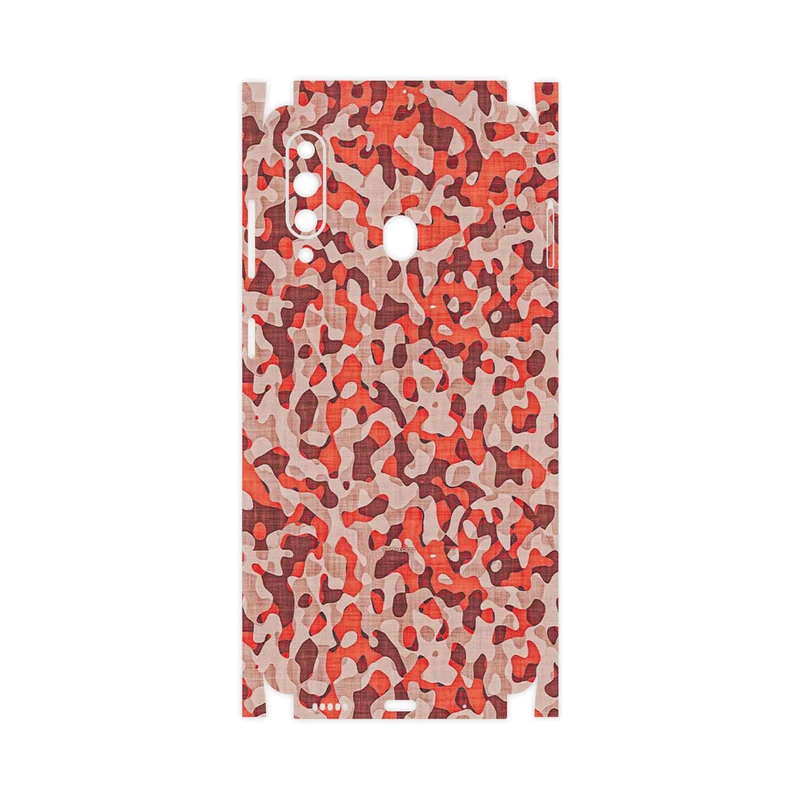 برچسب پوششی ماهوت مدل Red Infantry Army-FullSkin مناسب برای گوشی موبایل سامسونگ Galaxy A60