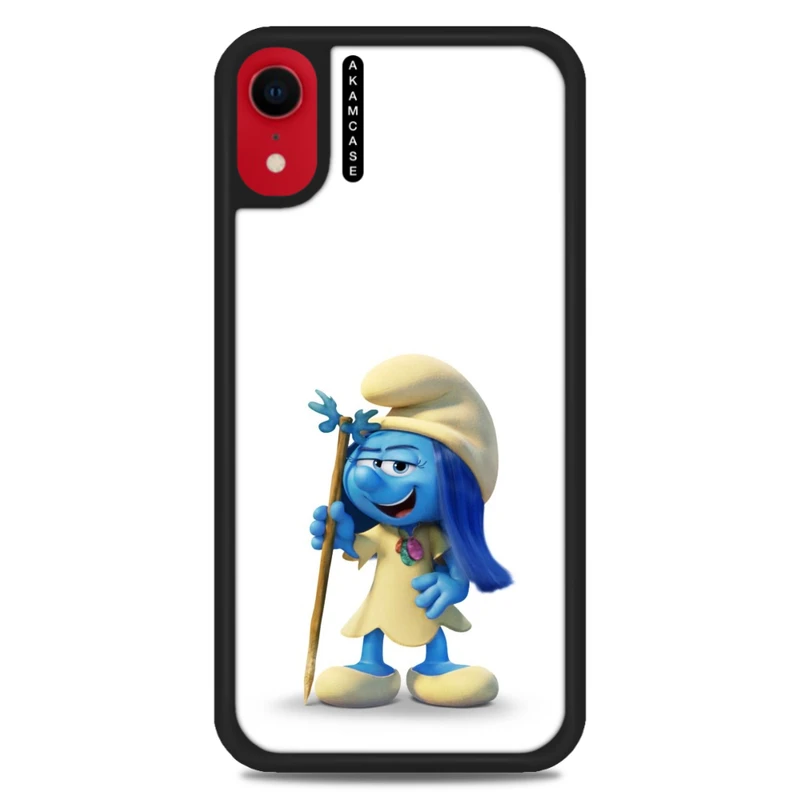 کاور آکام مدل AMC-WAXR-SMURFS-21 مناسب برای گوشی موبایل اپل iPhone XR