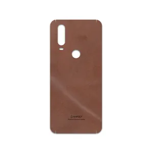 MAHOOT Matte-Natural-Leather Cover Sticker for motorola One Action