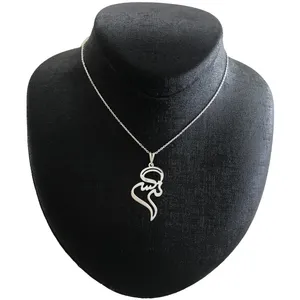 گردنبند نقره زنانه مدل نرگس کد A-63
