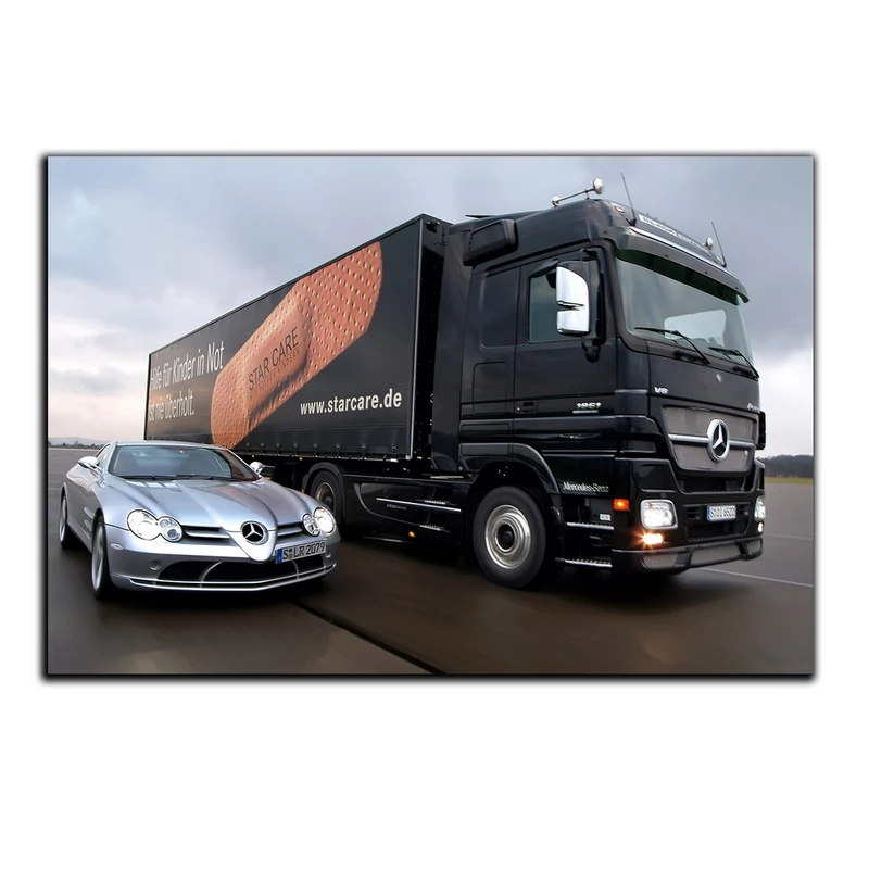 تابلو شاسی بکلیت طرح ماشین سنگین بنز مدل SH-4850