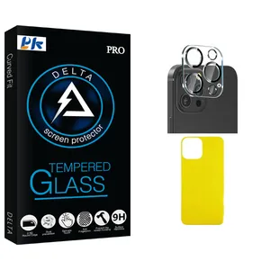 PK Delta Glass FLL Back Protector For Apple iPhone 13 Pro With Camera Lens Protector