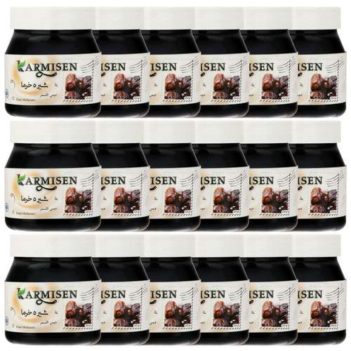 شیره خرما ممتاز کارمیسن - 420 گرم بسته 18 عددی