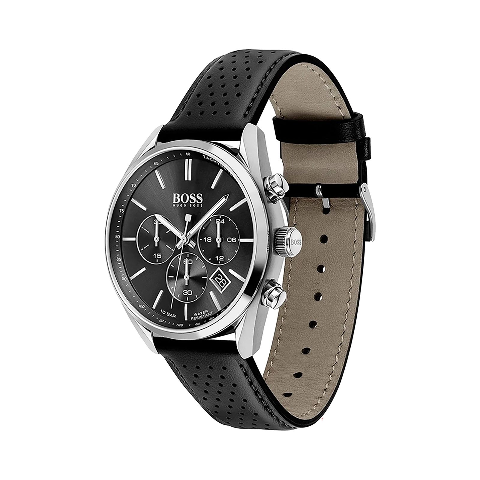 ساعت مچی عقربهای کوارتز مردانه هوگو باس مدل b1513816 - - 6