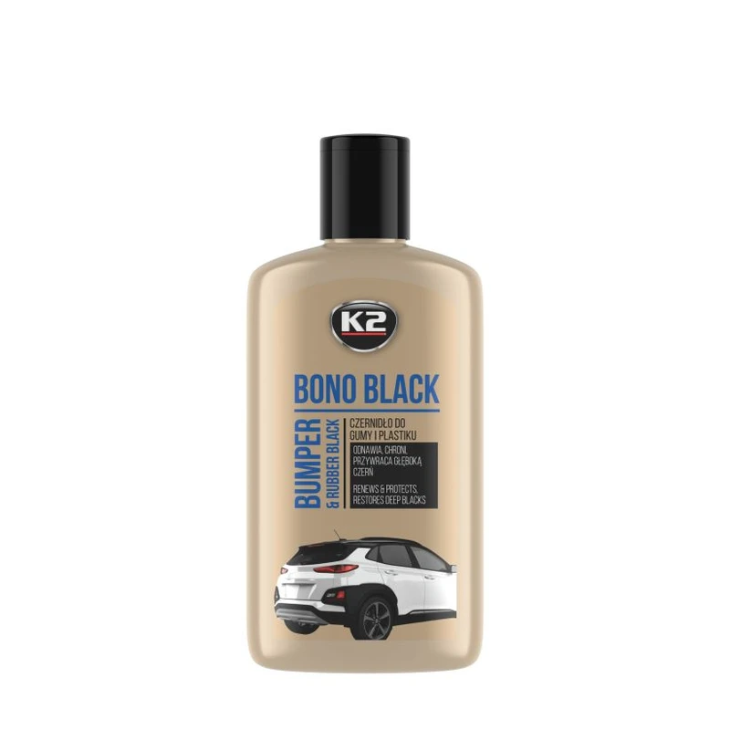 پولیش مشکی لاستیک و پلاستیک کی‌تو مدل  BONO BLACK K030N حجم 250 میلی‌لیتر