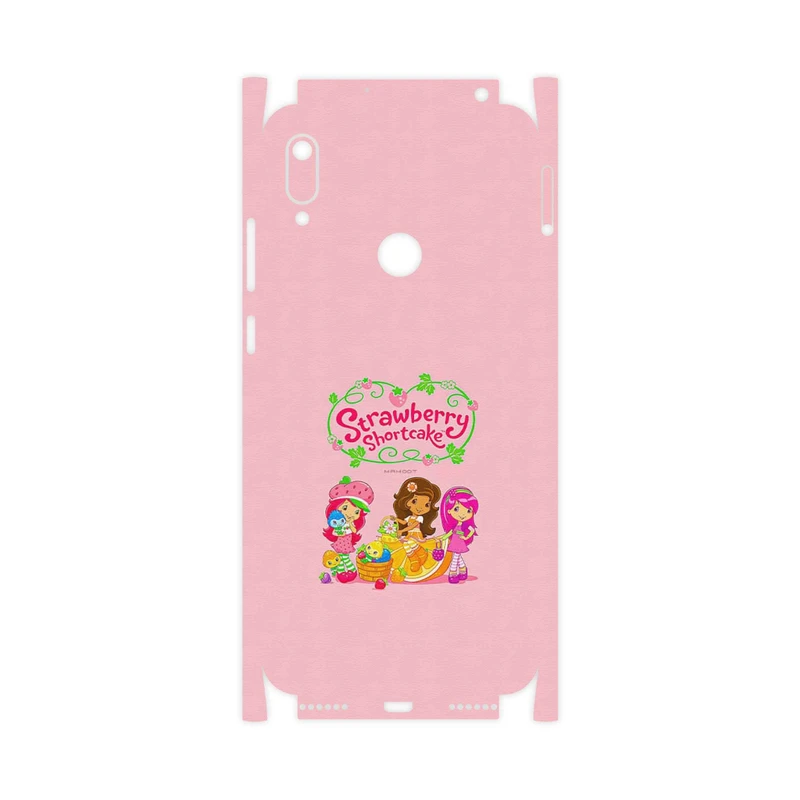 برچسب پوششی ماهوت مدل Strawberry Shortcake-FullSkin مناسب برای گوشی موبایل هوآوی Y6 Prime 2019