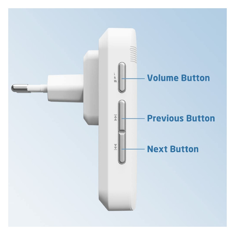 زنگ بی سیم مدل D-3W-U