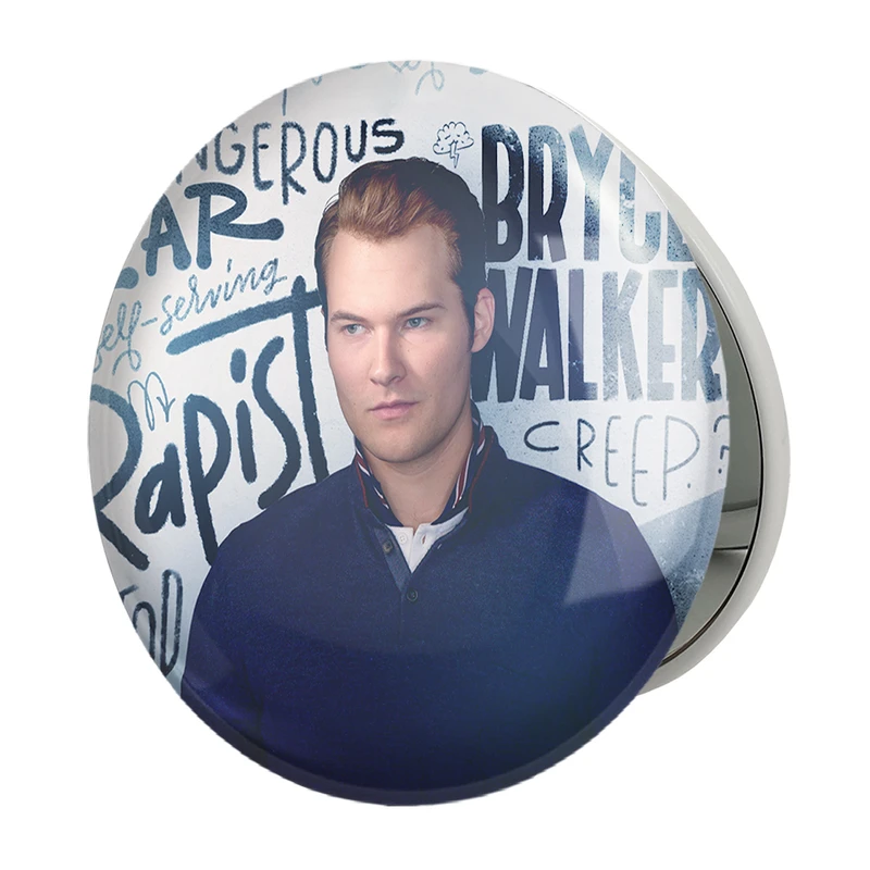 آینه جیبی خندالو طرح برایس واکر 13دلیل برای اینکه Reasons Why13 مدل تاشو کد 20324 