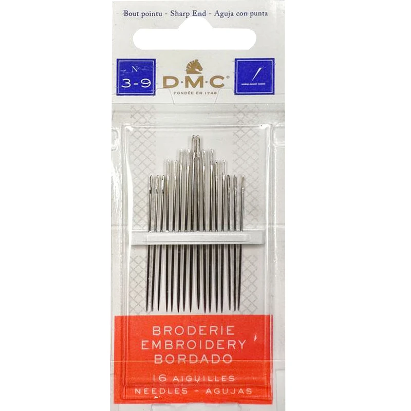 سوزن گلدوزی دمسه مدل DMC3-9 مجموعه 16 عددی