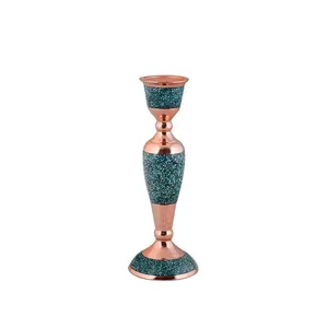 شمعدان فیروزه کوبی مدل F025 کد 3
