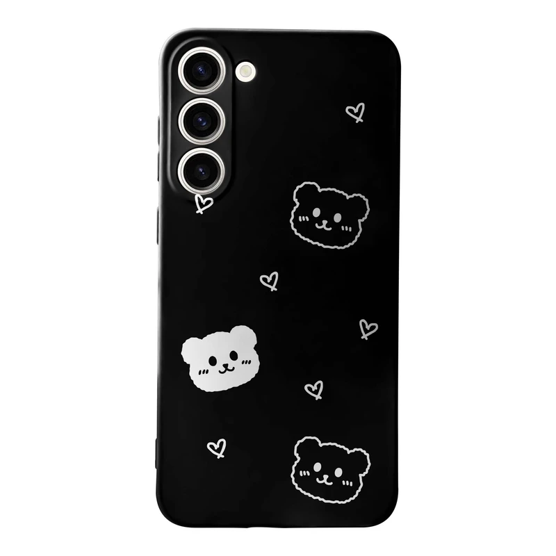 کاور قاب گارد طرح خرس کیوت کد f8823 مناسب برای گوشی موبایل سامسونگ Galaxy S23