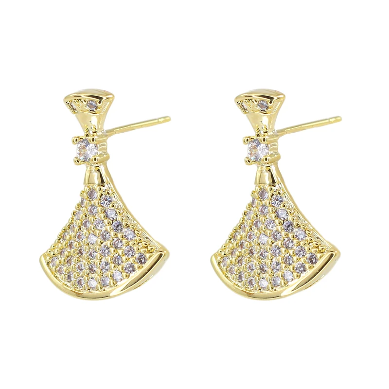 گوشواره میخی زنانه مدل AAC1565