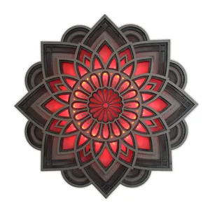 چراغ دیواری مدل لوتوس کنترل دار