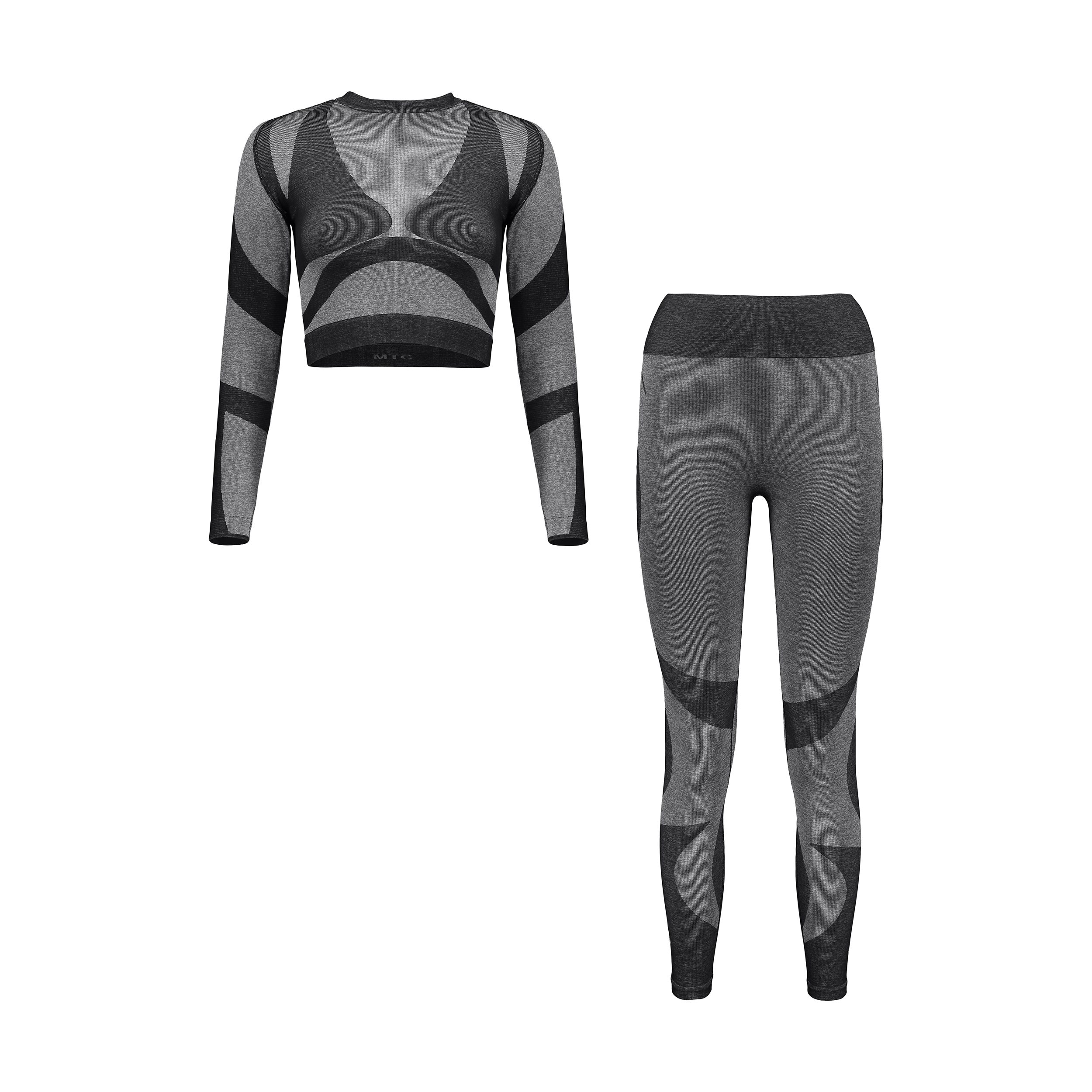 ست نیم تنه و لگینگ ورزشی زنانه ام تی سی مدل 102