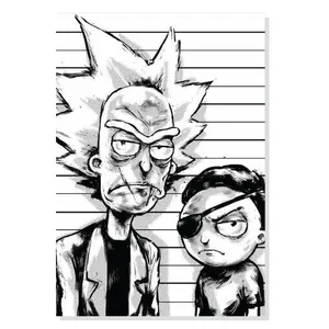 M0253 Rick and Morty Animation Series Chassis Panel