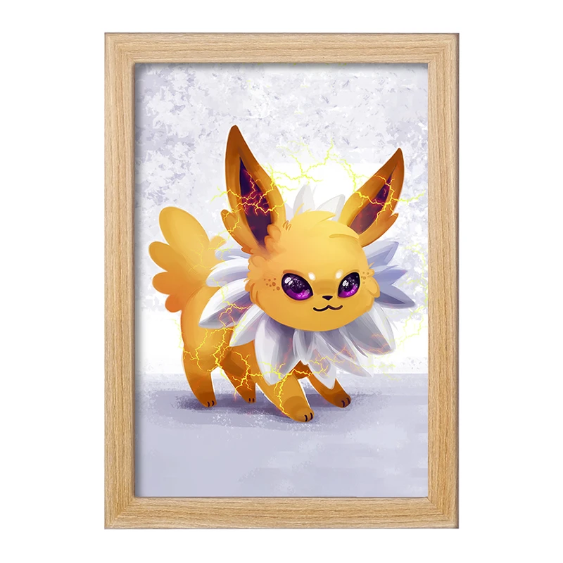 تابلو خندالو مدل تندرز انیمه پوکمون  کد 17371