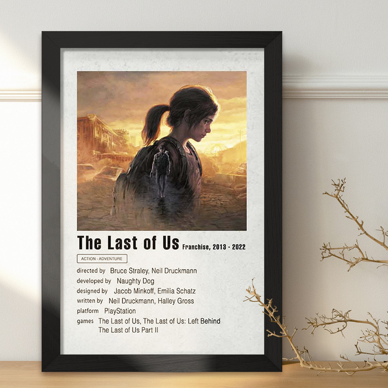 تابلو خندالو مدل آخرین بازمانده از ما (The last Of Us) کد F11251