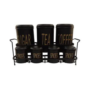 ست جای ادویه 8 پارچه مدل کافوریا