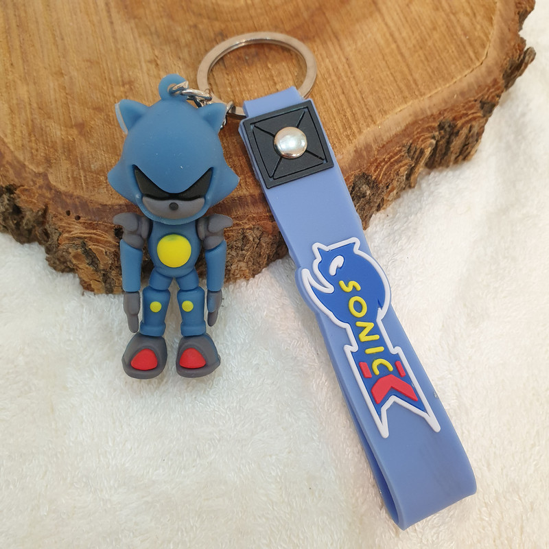 جاکلیدی مدل سیلیکونی طرح سونیک و دوستان کد DB20 مجموعه 4 عددی