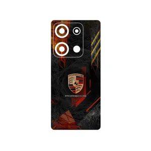 MAHOOT Porsche_Logo Cover Sticker for Xiaomi Redmi Note 14S