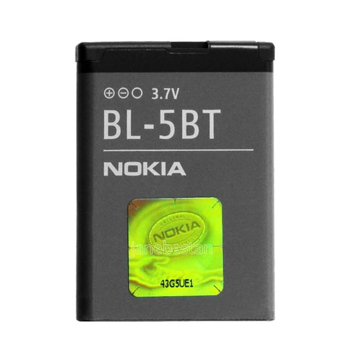 باطری موبایل مدل Bl-5BT ظرفیت 870 میلی آمپر ساعت مناسب برای گوشی موبایل نوکیا 2670