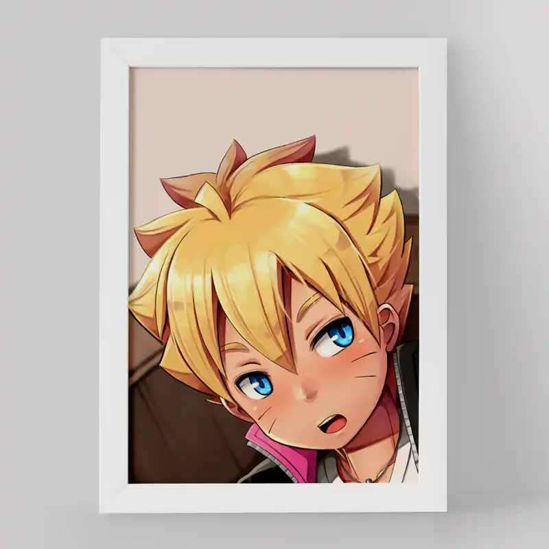 تابلو خندالو مدل بوروتو اوزوماکی انیمه بوروتو کد 15719