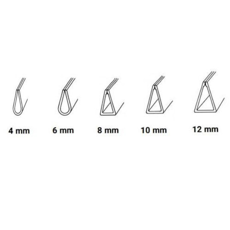 شیرازه مدل A4-12mm بسته 100 عددی