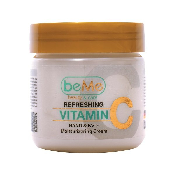 مراقبت پوست کرم مرطوب کننده بی می مدل ویتامین سی حجم 400 میلی لیتر
