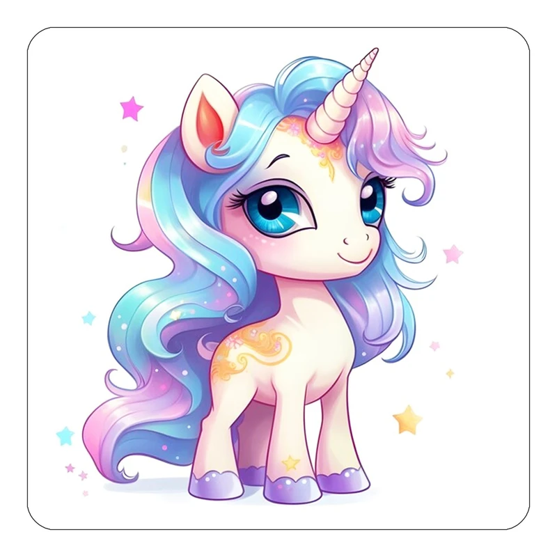 مگنت کاکتی طرح اسب تک شاخ و یونیکورن مدل mp33000