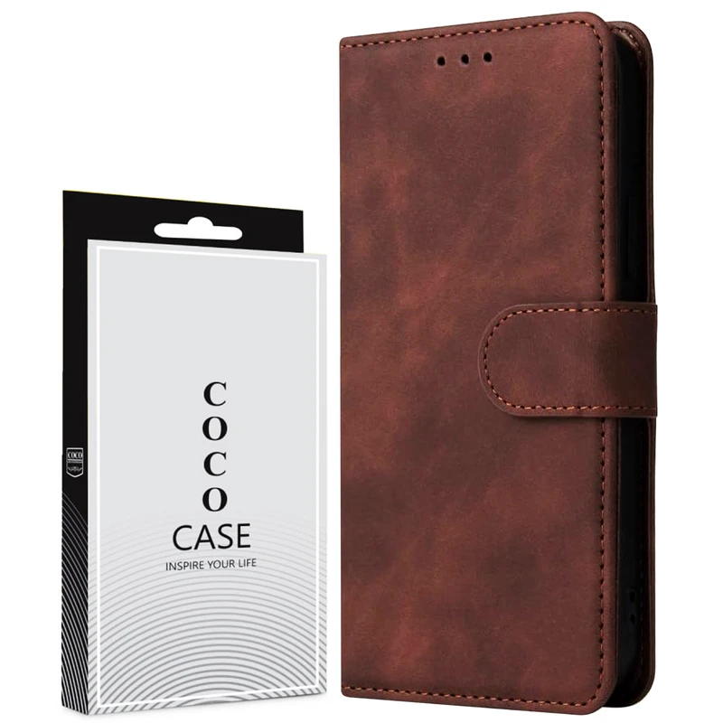 کیف کلاسوری کوکو مدل leather max مناسب برای گوشی موبایل شیائومی Redmi Note 13 Pro 4G / Poco M6 Pro 4G