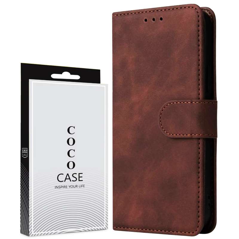 کیف کلاسوری کوکو مدل leather max مناسب برای گوشی موبایل شیائومی Redmi A5 / Redmi A5 4G