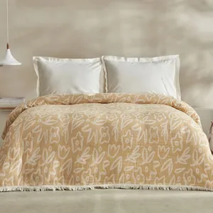 شال مبل کاراجا هوم مدل Bouquet Sari Pike C.K دونفره سایز 240*230 سانتی متر