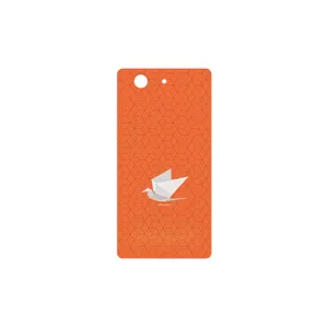 MAHOOT Minimalist origami bird Cover Sticker for Sony Xperia Z3 Compact