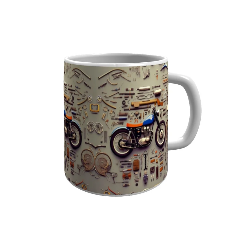 ماگ پاد آفرین مدل قطعات موتور سیکلت کد z412