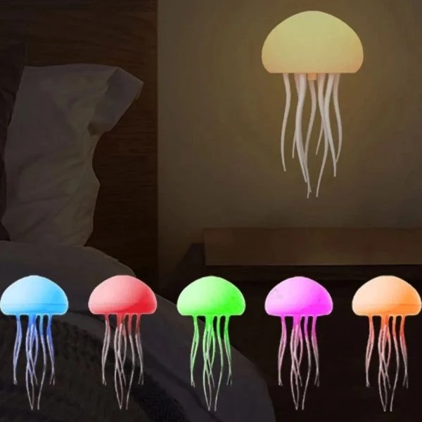 عکس شماره 7 : چراغ خواب مدل عروس دریایی معلق