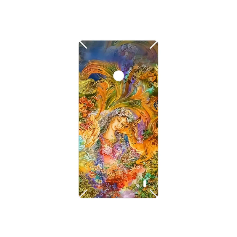 برچسب پوششی ماهوت مدل Persian miniature 3 مناسب برای گوشی موبایل نوکیا Lumia 520