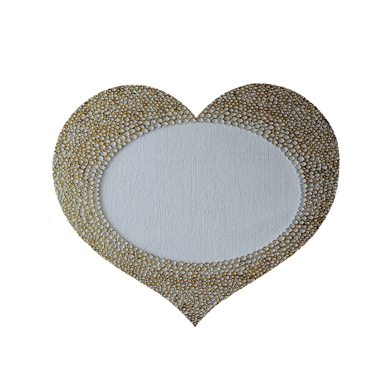 پادری مدل قلب طرح کلاسیک کد 8819 سایز 90x90 سانتی متر 