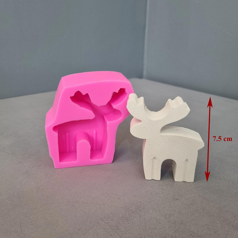 قالب شمع مدل ست کریسمس کد C01 مجموعه 4 عددی