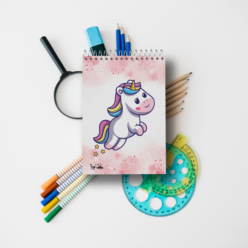 دفترچه یادداشت کایرا طرح یونیکورن 3